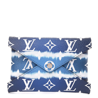 Louis Vuitton Monogram Escale Medium Kirigami Pochette Insert Blue 1 of 5