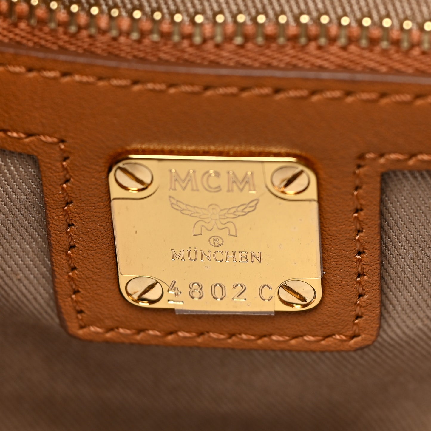 Calfskin Ottomar Monogram Medium Klara Hobo Cognac