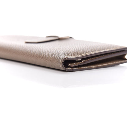 Hermes Epsom Bearn Gusset Wallet Etoupe 12 of 12