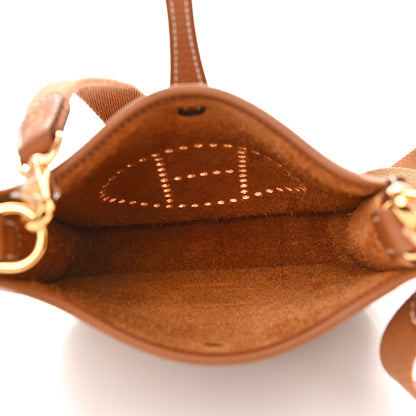 Hermes Taurillon Clemence Evelyne TPM Gold 5 of 9