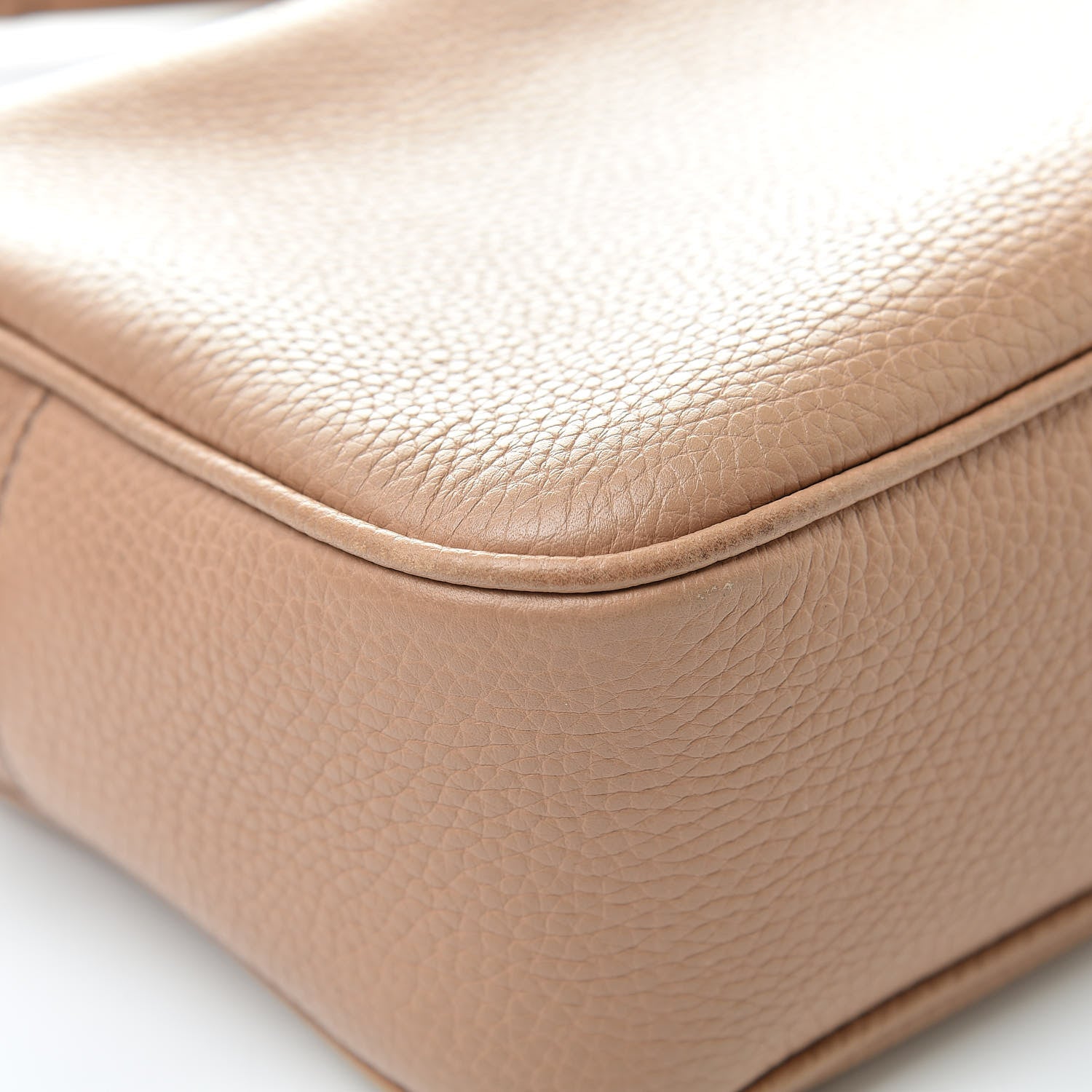 Gucci Pebbled Calfskin Small Soho Disco Bag Rose Beige 12 of 16