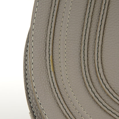 Chloe Calfskin Medium Marcie Round Crossbody Bag Cashmere Grey 6 of 9
