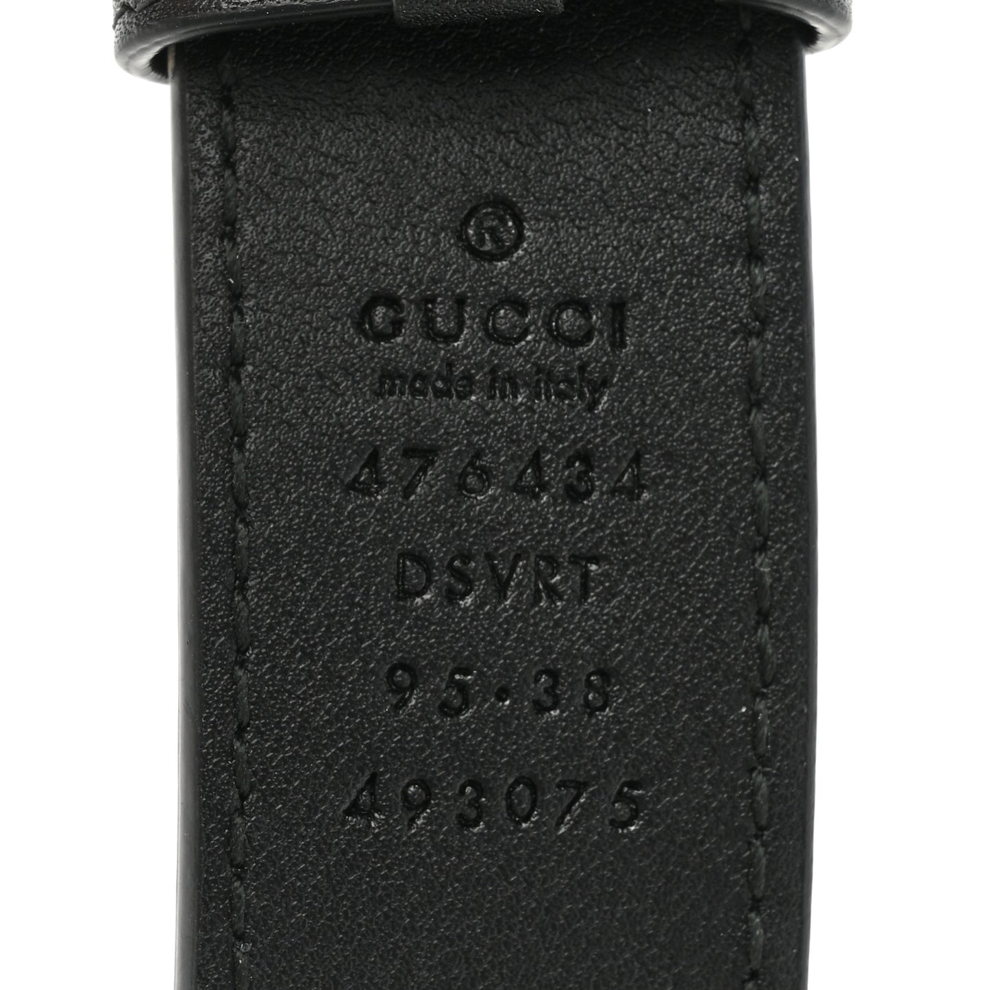 Calfskin Matelasse GG Marmont Belt Bag 95 38 Black