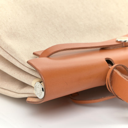 Hermes Toile Vache Calfskin Herbag 36 MM Natural 10 of 17