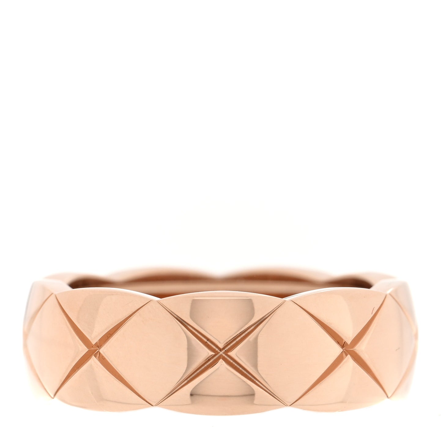 18K Beige Gold Small Coco Crush Ring 54 7