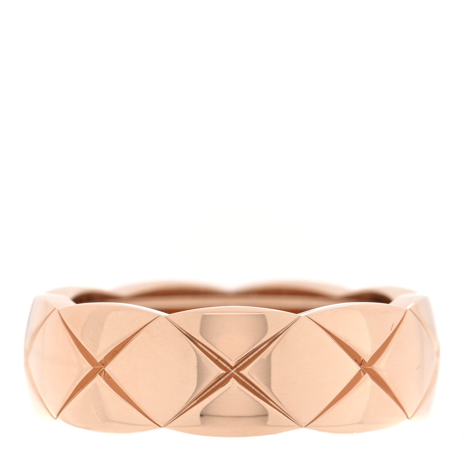 Chanel 18K Beige Gold Small Coco Crush Ring 54 7 1 of 6