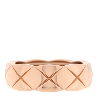 Chanel 18K Beige Gold Small Coco Crush Ring 54 7 1 of 6