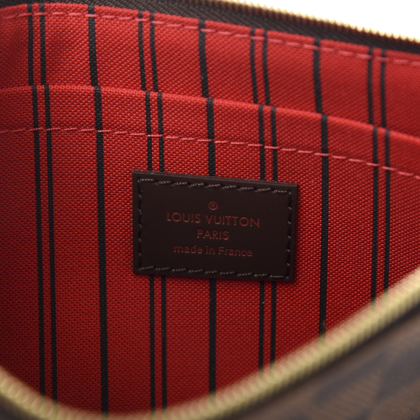 Damier Ebene Neverfull MM GM Pochette