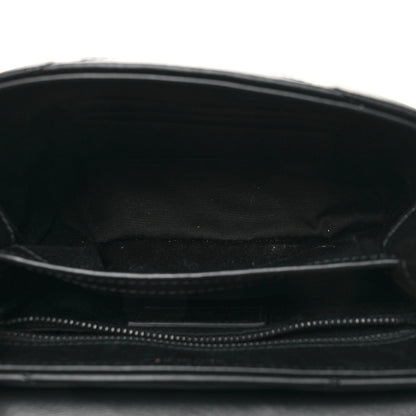 Saint Laurent Calfskin Y Quilted Monogram Monochrome Toy Loulou Crossbody Bag Black 5 of 11