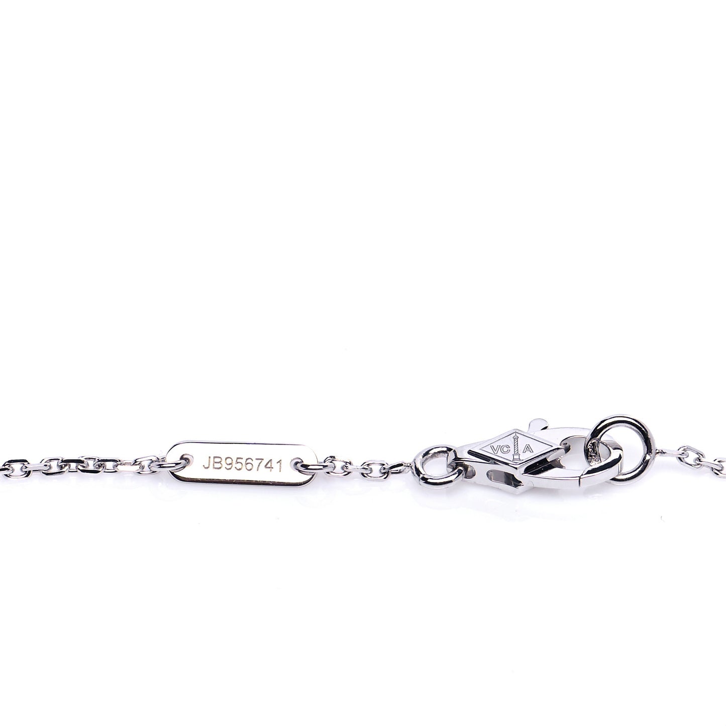 18K White Gold Turquoise Sweet Alhambra Butterfly Bracelet