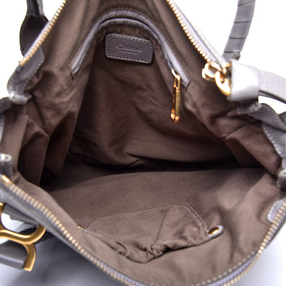 Chloe Calfskin Medium Marcie Satchel Cashmere Grey 5 of 11