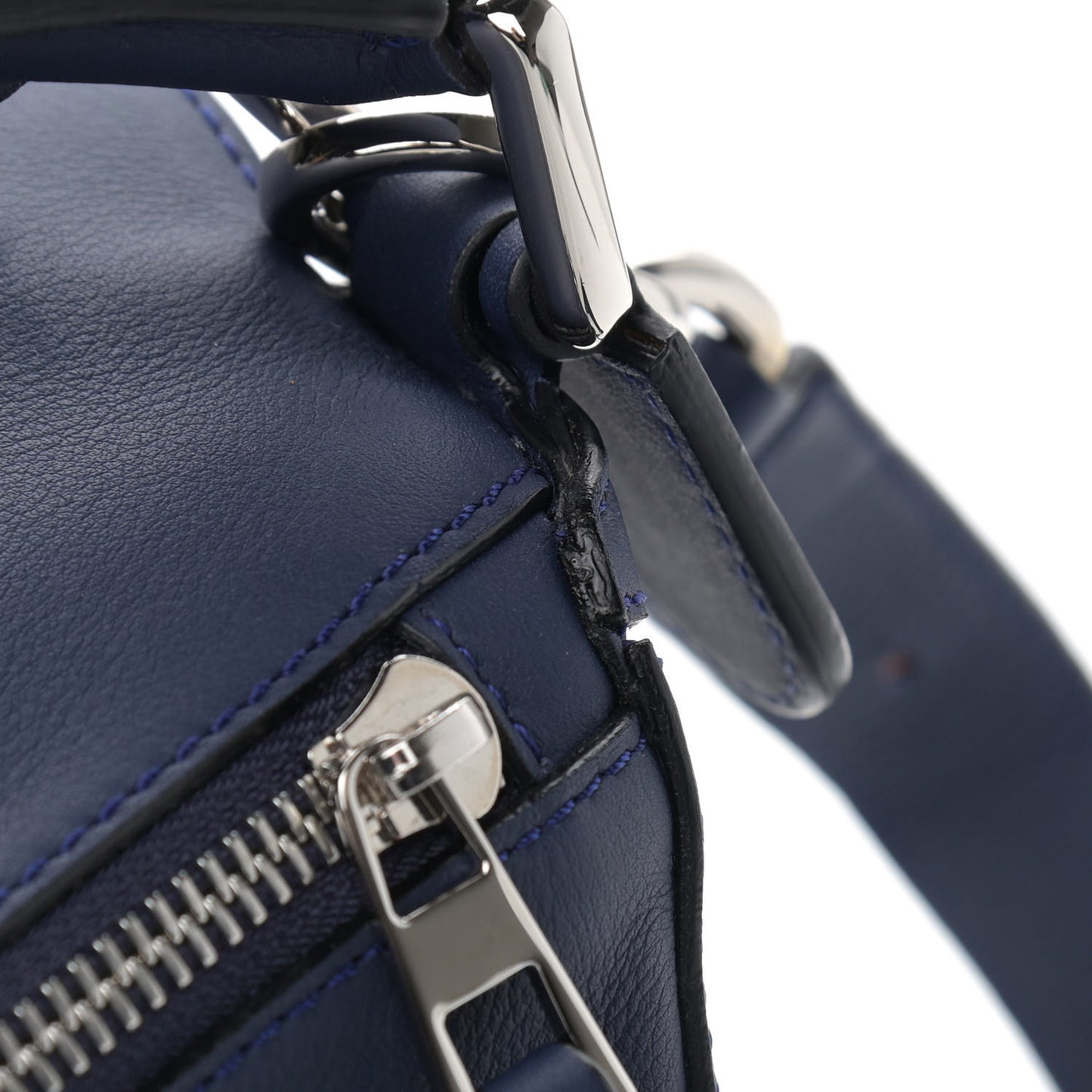 Calfskin Small Puzzle Bag Marine