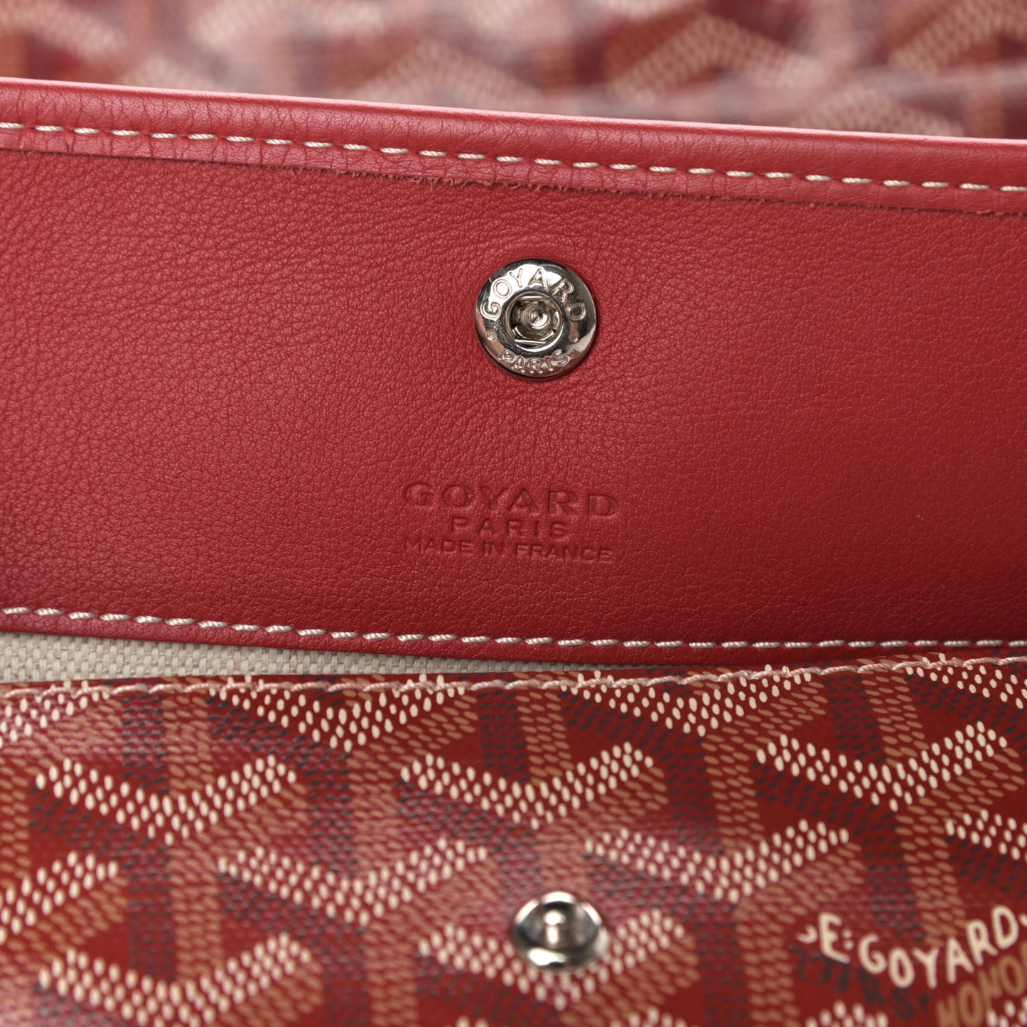 Goyardine Saint Louis PM Red