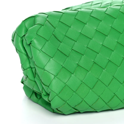 Bottega Veneta Nappa Intrecciato The Pouch Oversized Clutch Parakeet 12 of 15