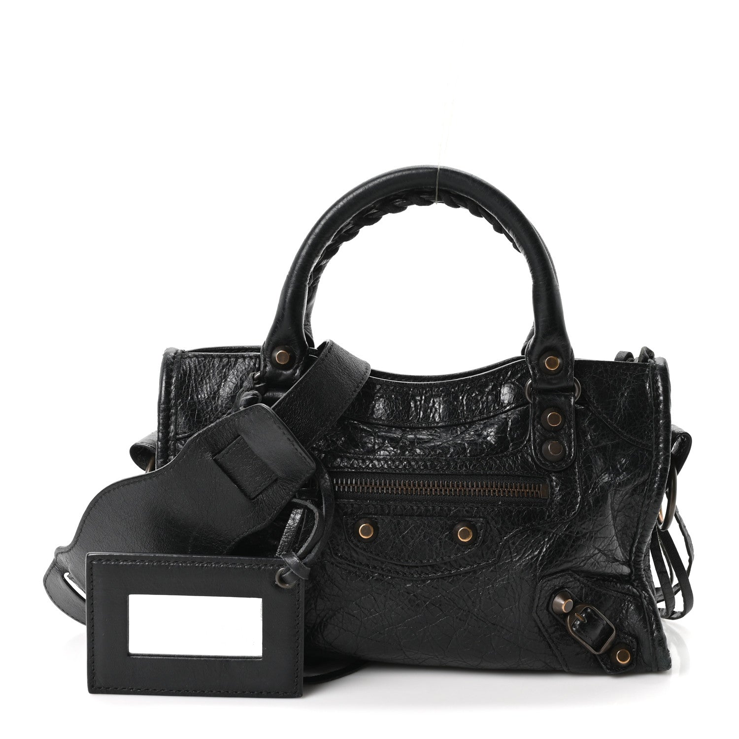 Balenciaga Agneau Classic Hardware Mini City Black 3 of 11
