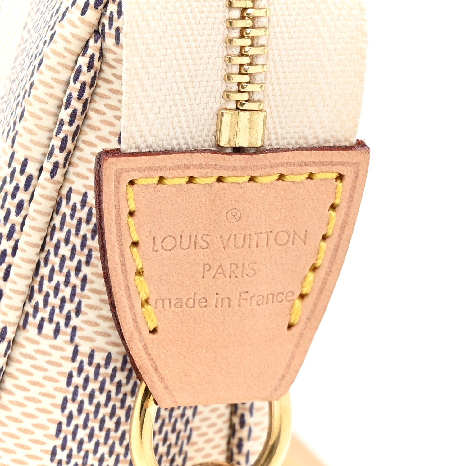 Louis Vuitton Damier Azur Pochette Accessories NM 6 of 10