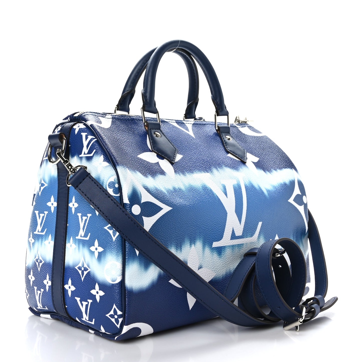 Monogram Escale Speedy Bandouliere 30 Blue