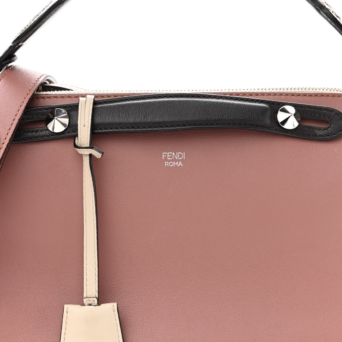 Vitello Dolce 4 Color Medium By The Way Boston Bag English Rose Latte Multicolor