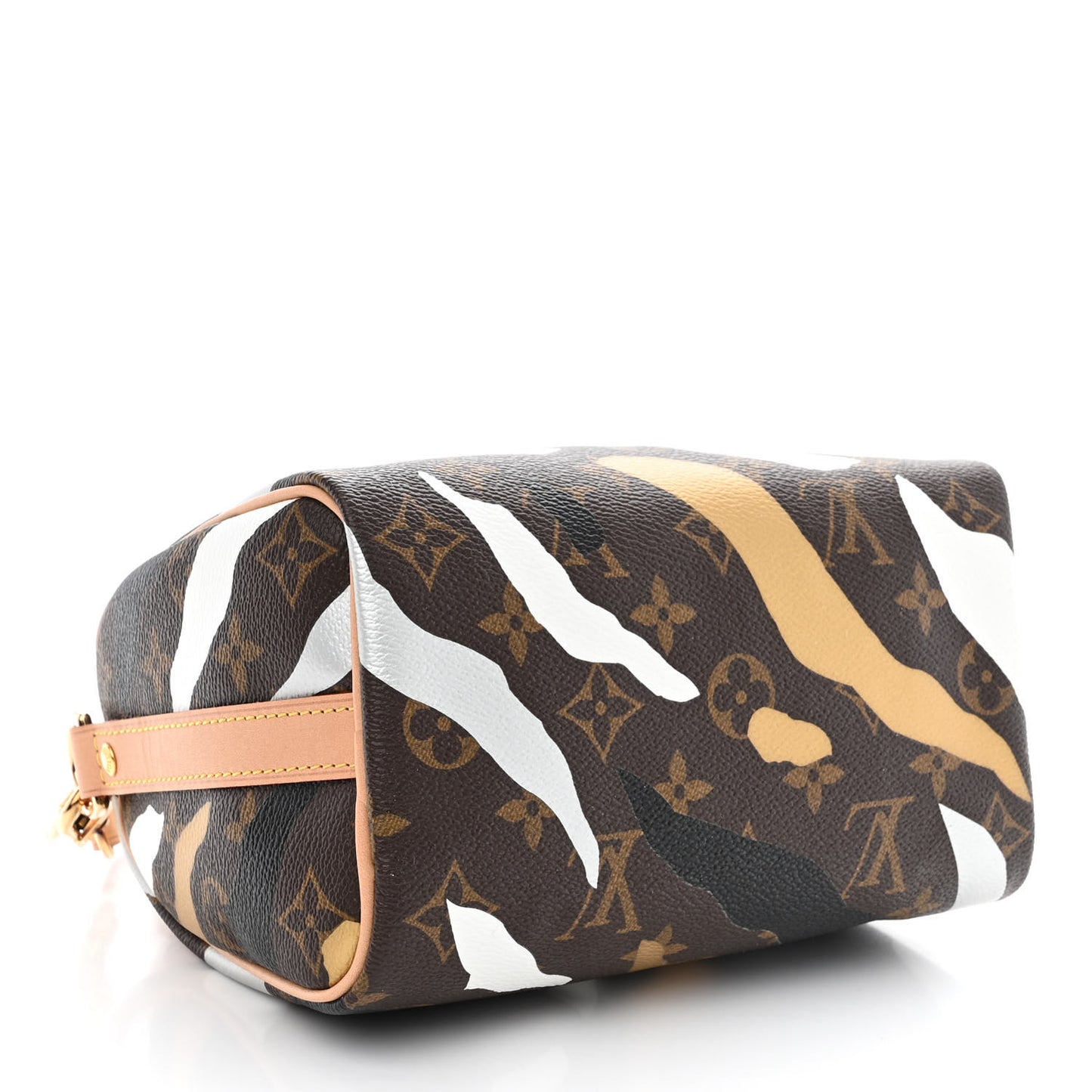 X LOL Monogram Speedy BB Gold Silver