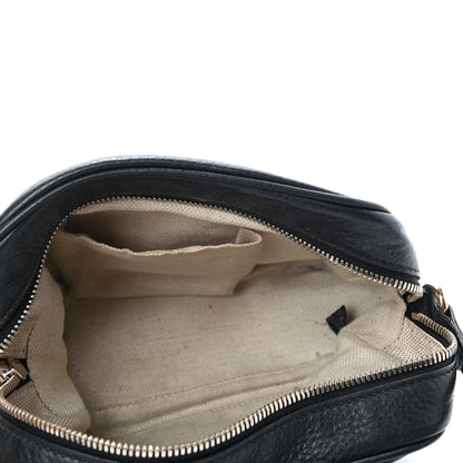 Gucci Pebbled Calfskin Small Soho Disco Bag Black 4 of 6