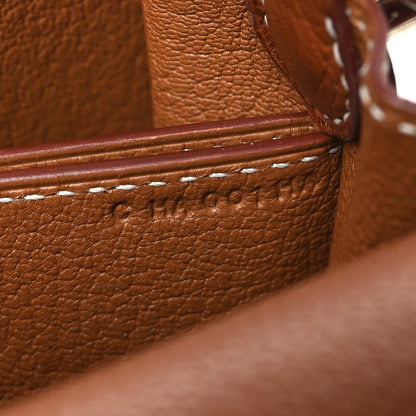 Hermes Barenia Faubourg Mini Sac Roulis Fauve 7 of 11