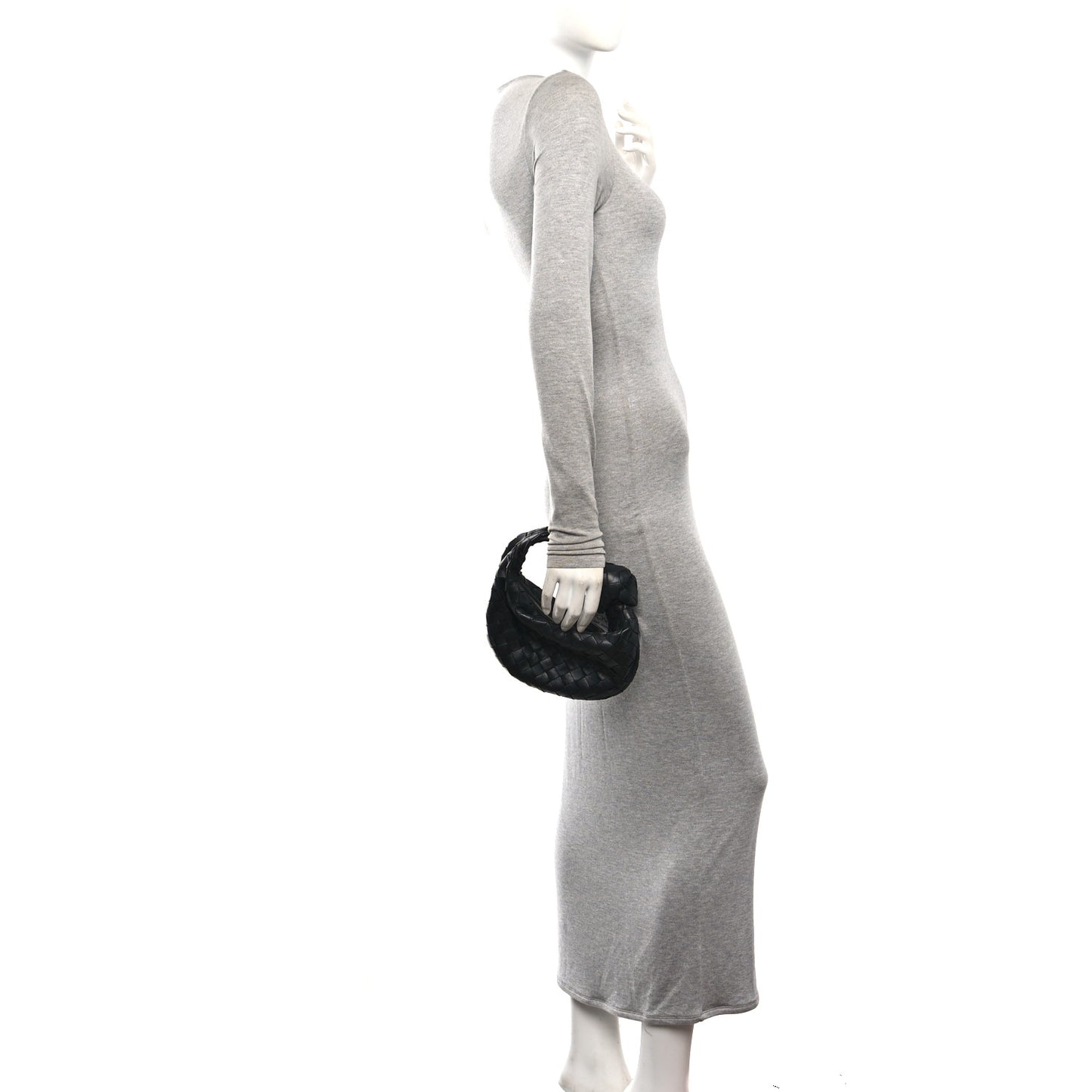 Nappa Intrecciato Mini Jodie Black