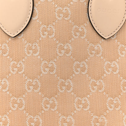 Gucci Denim Ophidia GG Monogram Tote Medium Light Beige 10 of 13