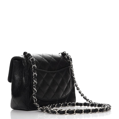 Chanel Caviar Quilted Mini Square Flap Black 3 of 8