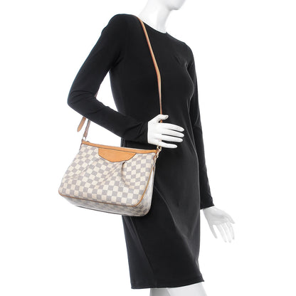 Louis Vuitton Damier Azur Siracusa PM 2 of 12