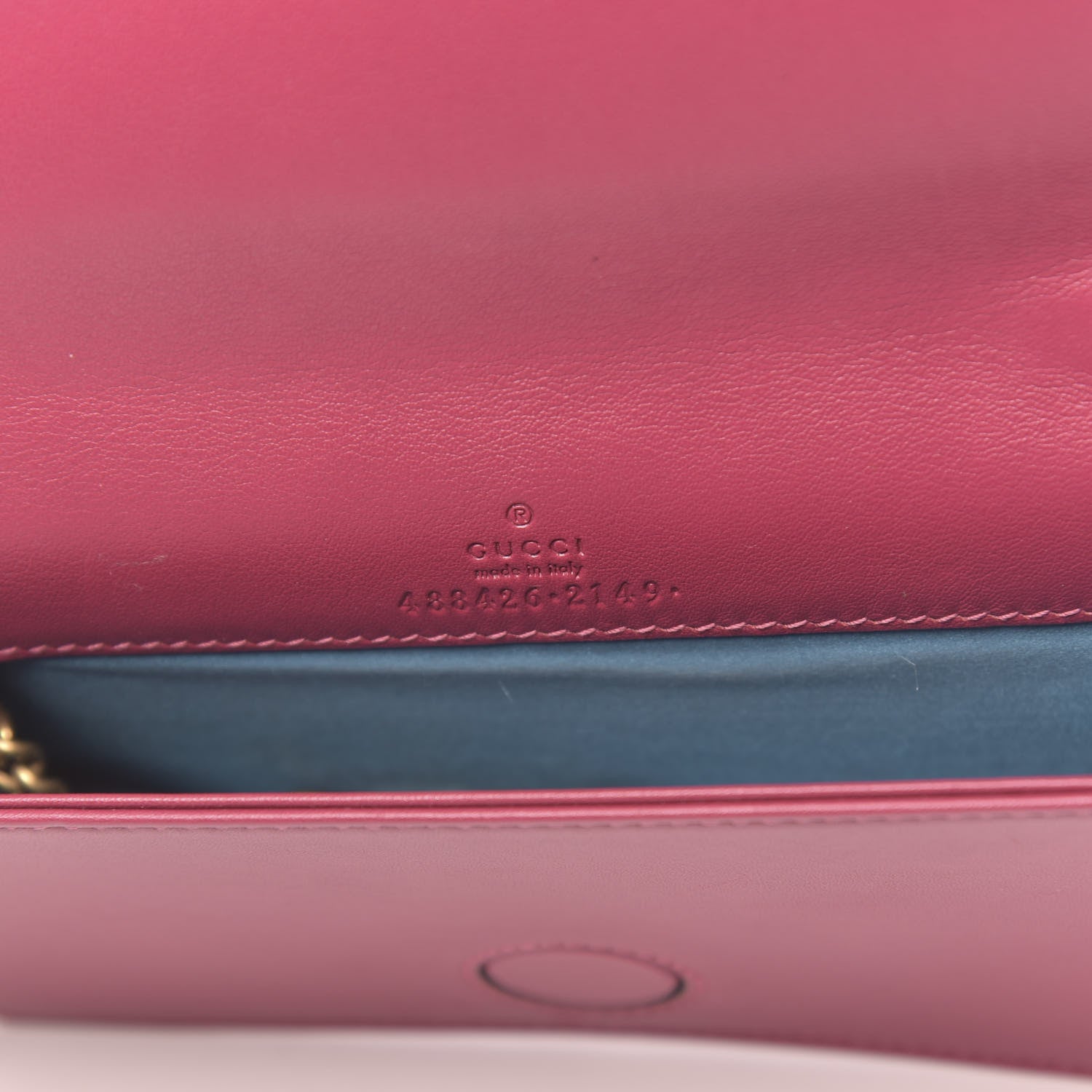Gucci Velvet Matelasse Love Embroidered GG Marmont Mini Bag Light Raspberry Rose 6 of 10