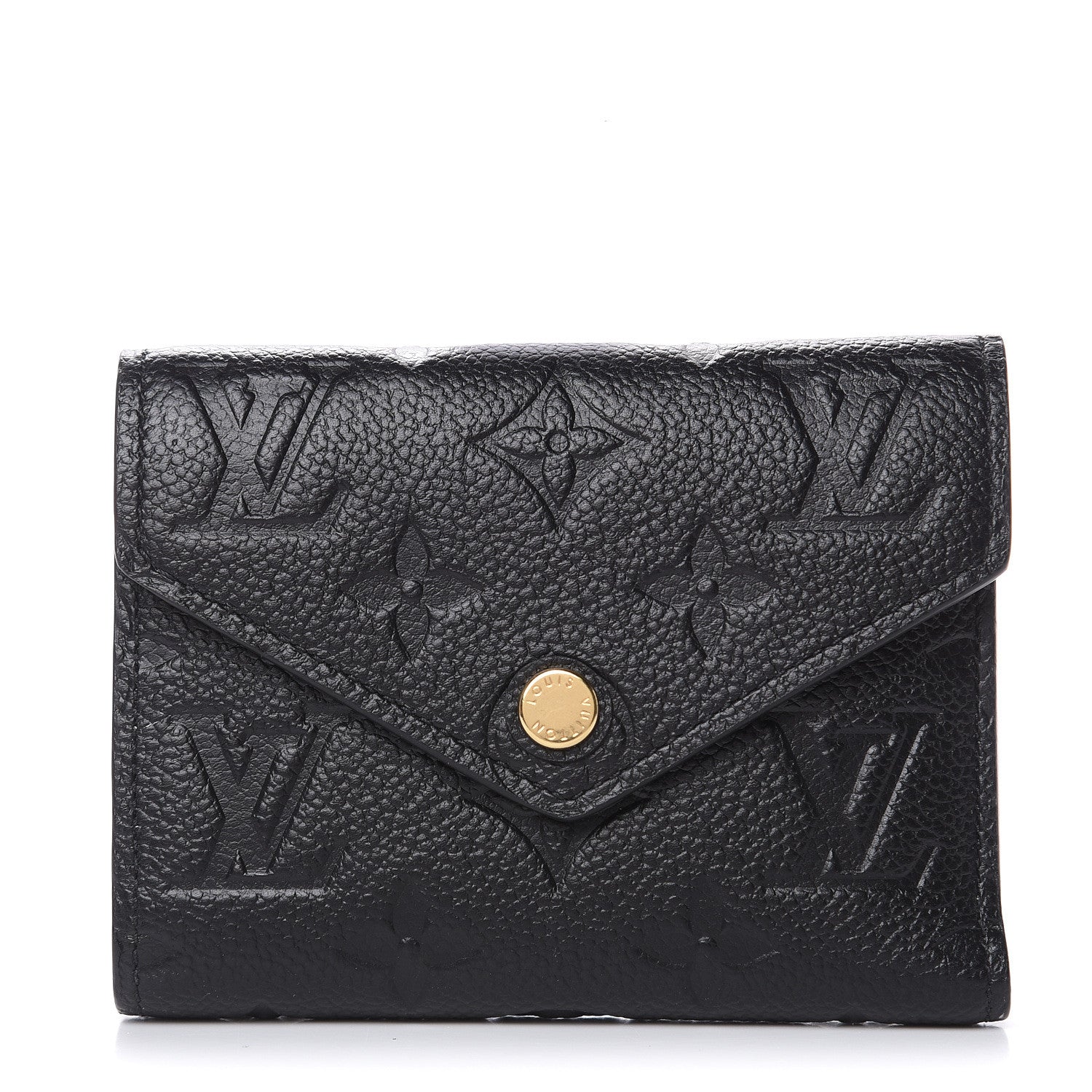 Louis Vuitton Empreinte Victorine Wallet Black 1 of 7