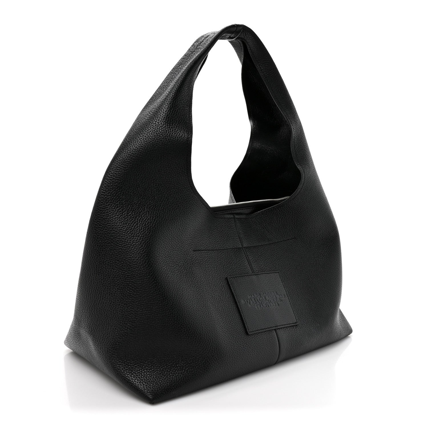 Marc Jacobs Grained Calfskin Medium The Sack Bag Black 4 of 13