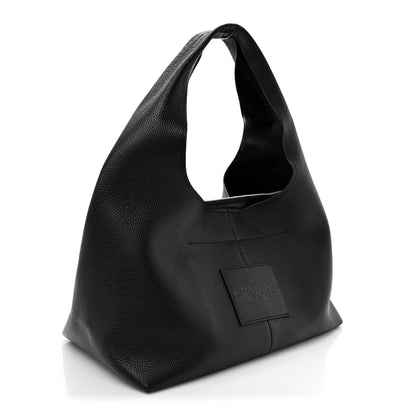 Marc Jacobs Grained Calfskin Medium The Sack Bag Black 4 of 13