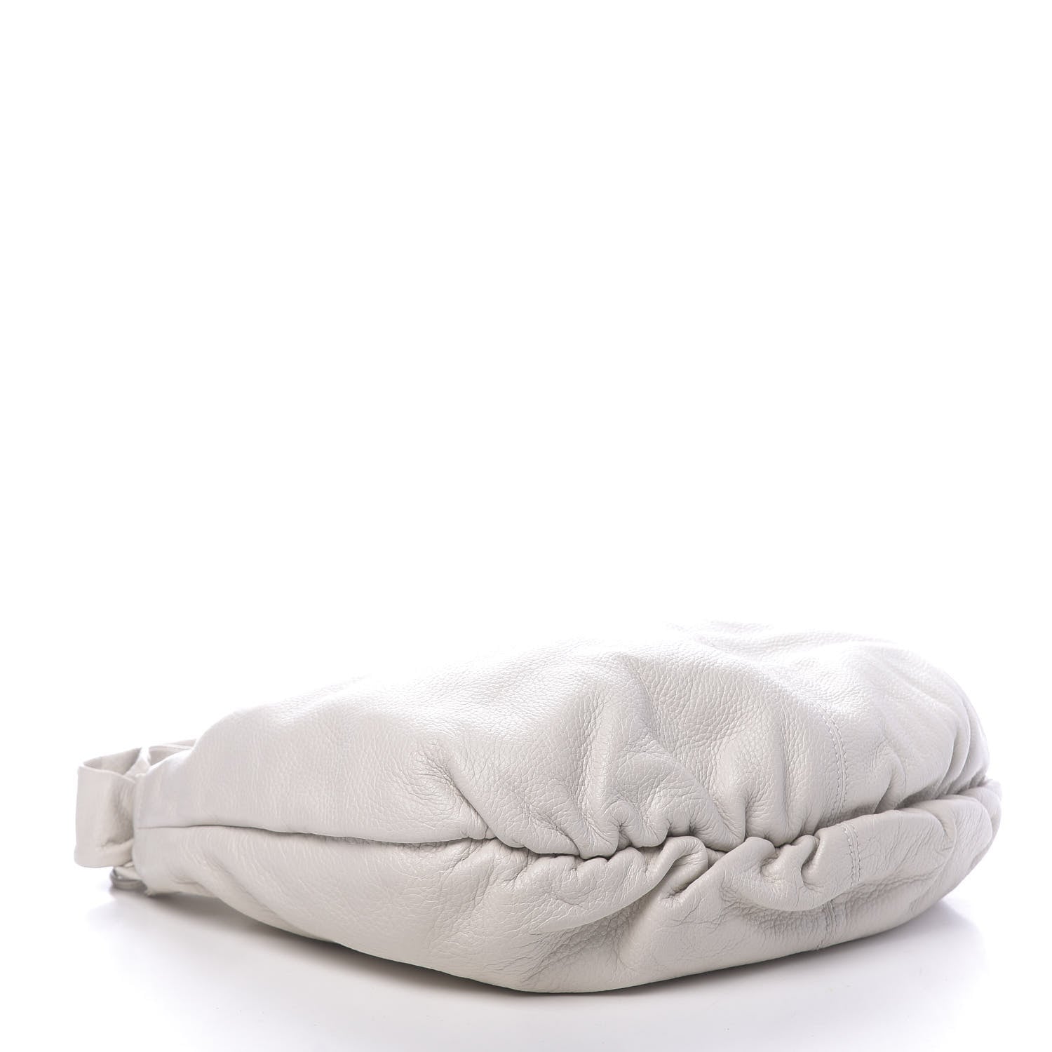 Gucci Pebbled Calfskin Medium Jungle Hobo White 4 of 10