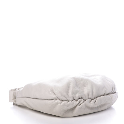 Gucci Pebbled Calfskin Medium Jungle Hobo White 4 of 10