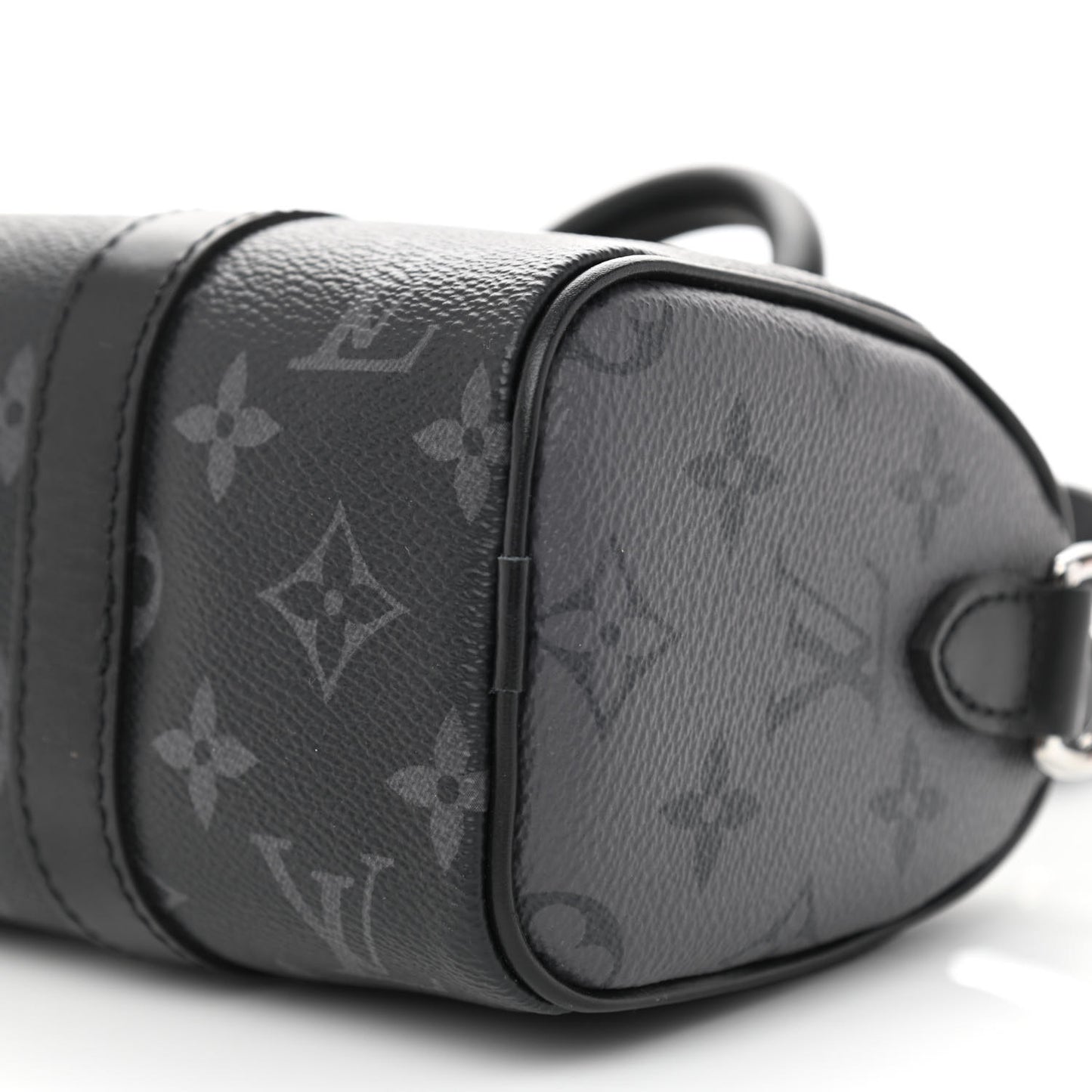 Reverse Monogram Eclipse Keepall XS Black