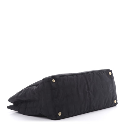 Chanel Nylon Large Travel Tote Black 4 of 10