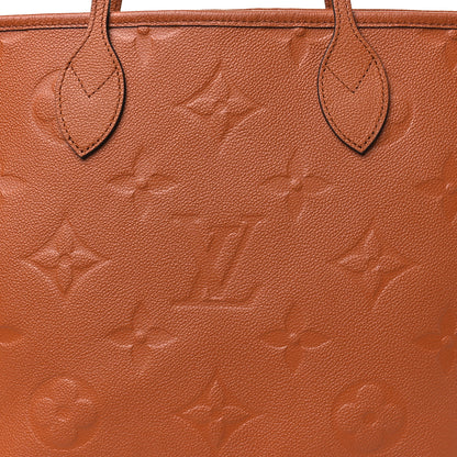 Louis Vuitton Empreinte Monogram Giant Neverfull MM Cognac 7 of 10