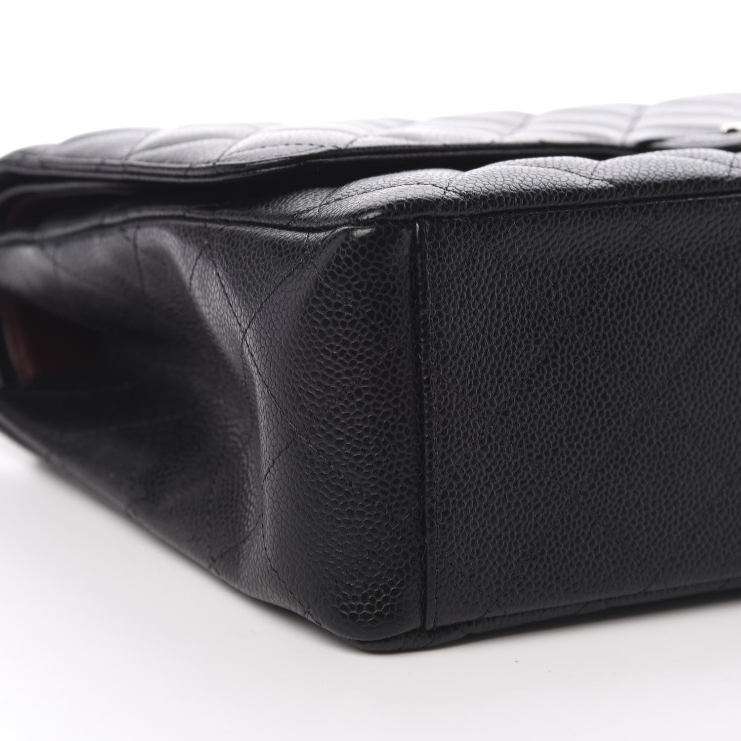 Chanel Caviar Quilted Maxi Double Flap Black 8 of 14