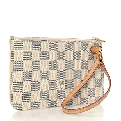 Louis Vuitton Damier Azur Neverfull PM Pochette 3 of 6