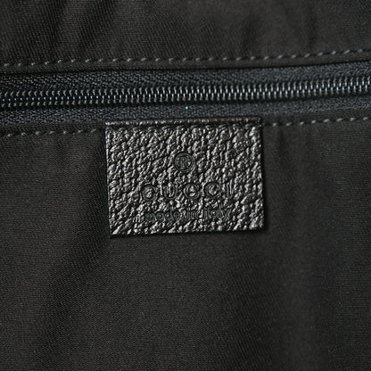Gucci Monogram Large Abbey Tote Navy Black 5 of 9