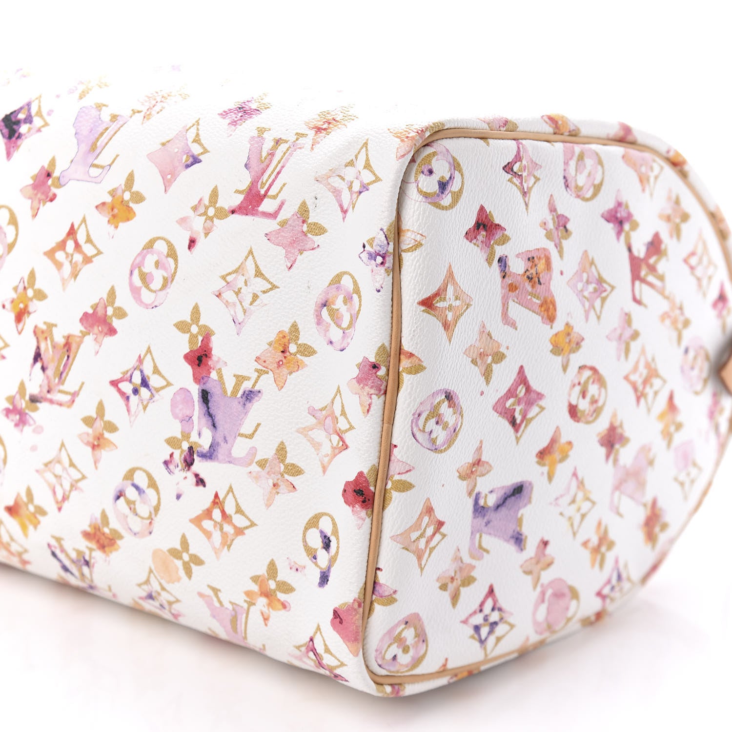 Louis Vuitton Watercolor Aquarelle Speedy 35 White 8 of 10
