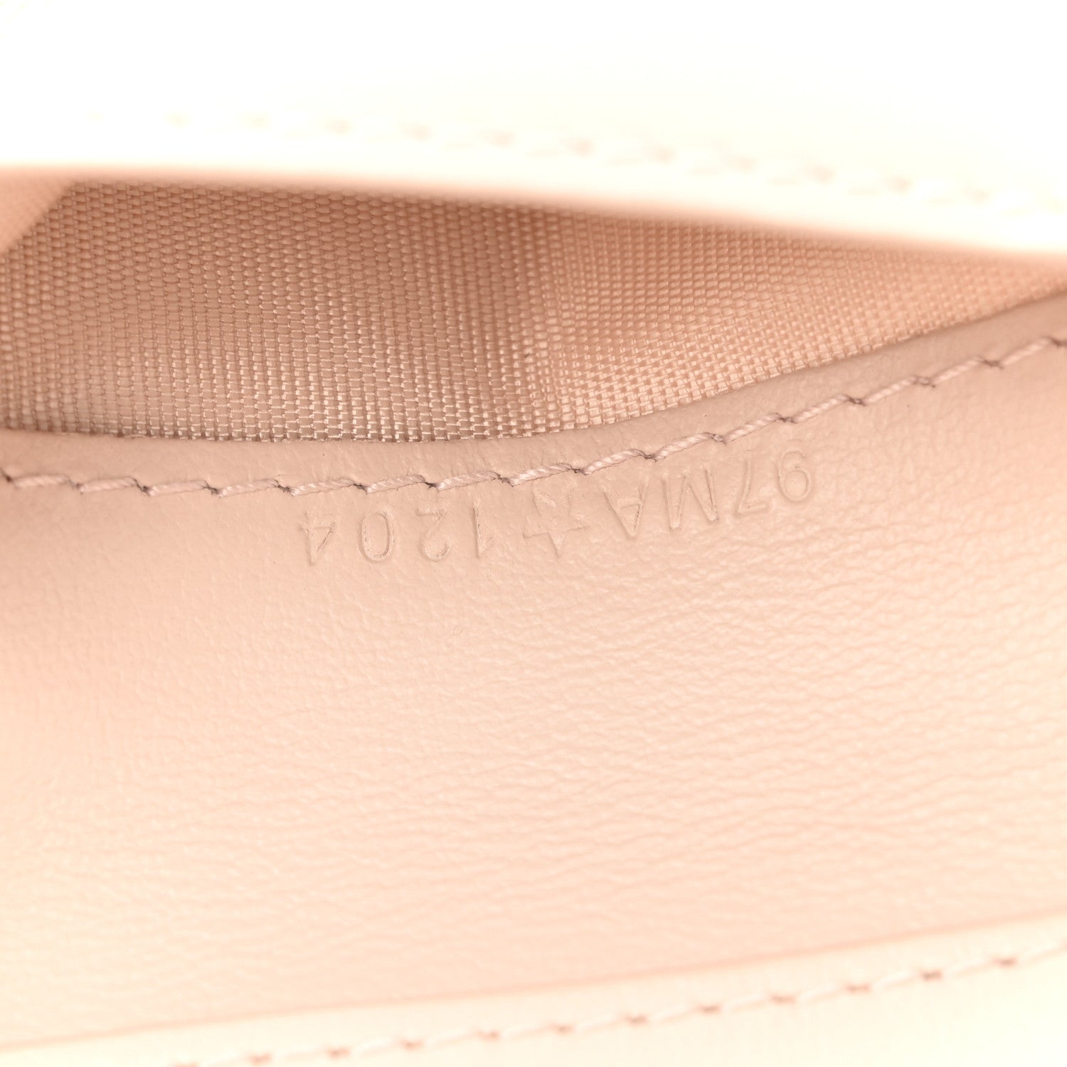 Christian Dior Patent Cannage Lady Dior Lotus Wallet Powder Pink 8 of 8