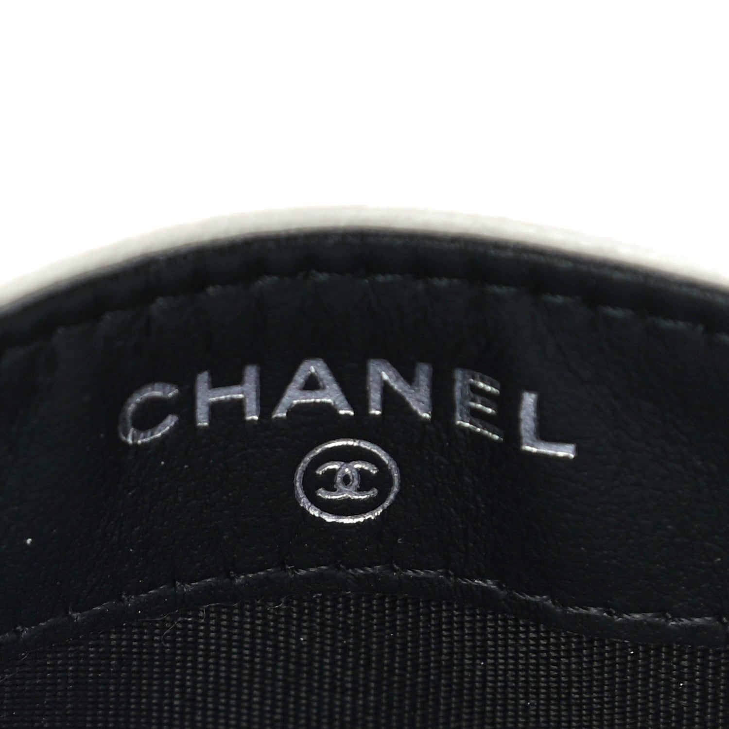 Chanel Caviar Quilted My Everything Card Holder White Black 6 of 12