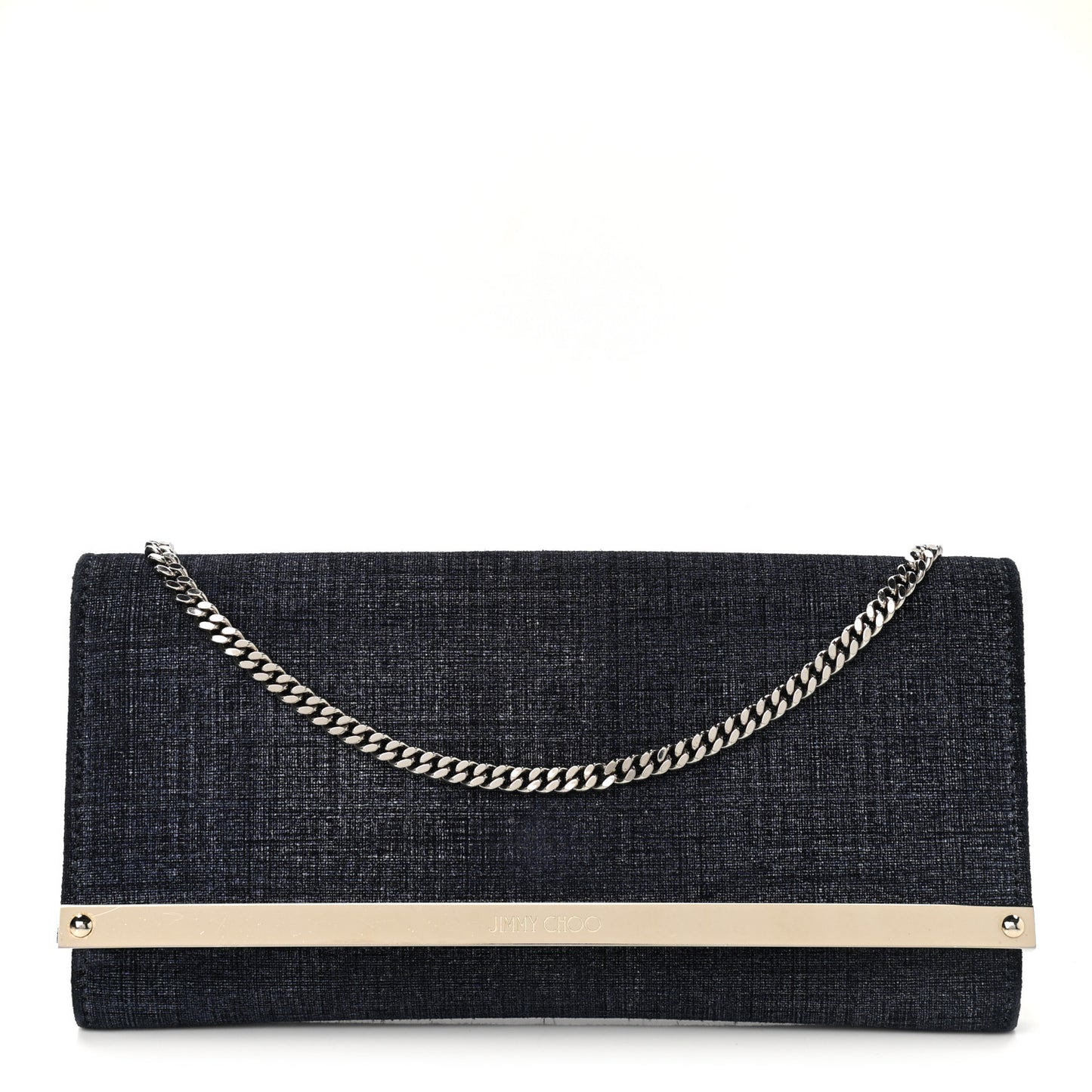 Denim Clutch Blue
