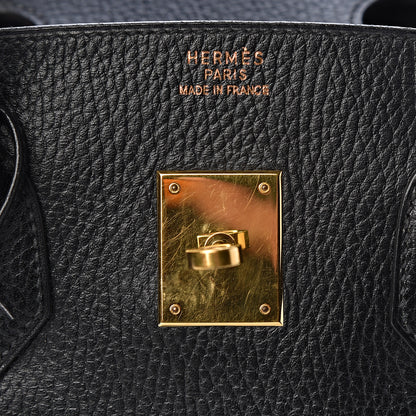Hermes Ardennes Birkin 35 Black 18 of 30