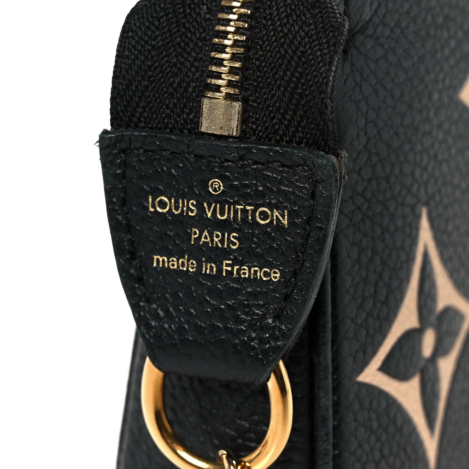 Louis Vuitton Empreinte Monogram Giant Mini Pochette Accessories Black 6 of 8