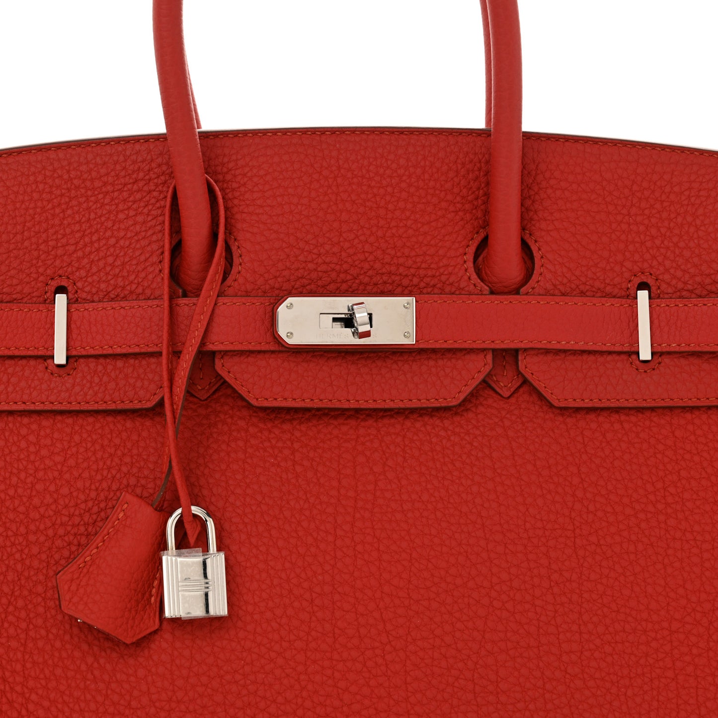 Togo Birkin 35 Rouge Casaque