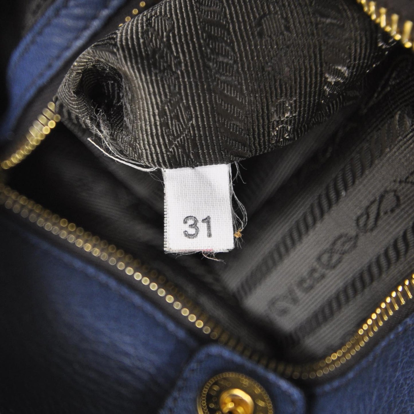 Cervo Deerskin Large Tote Denim