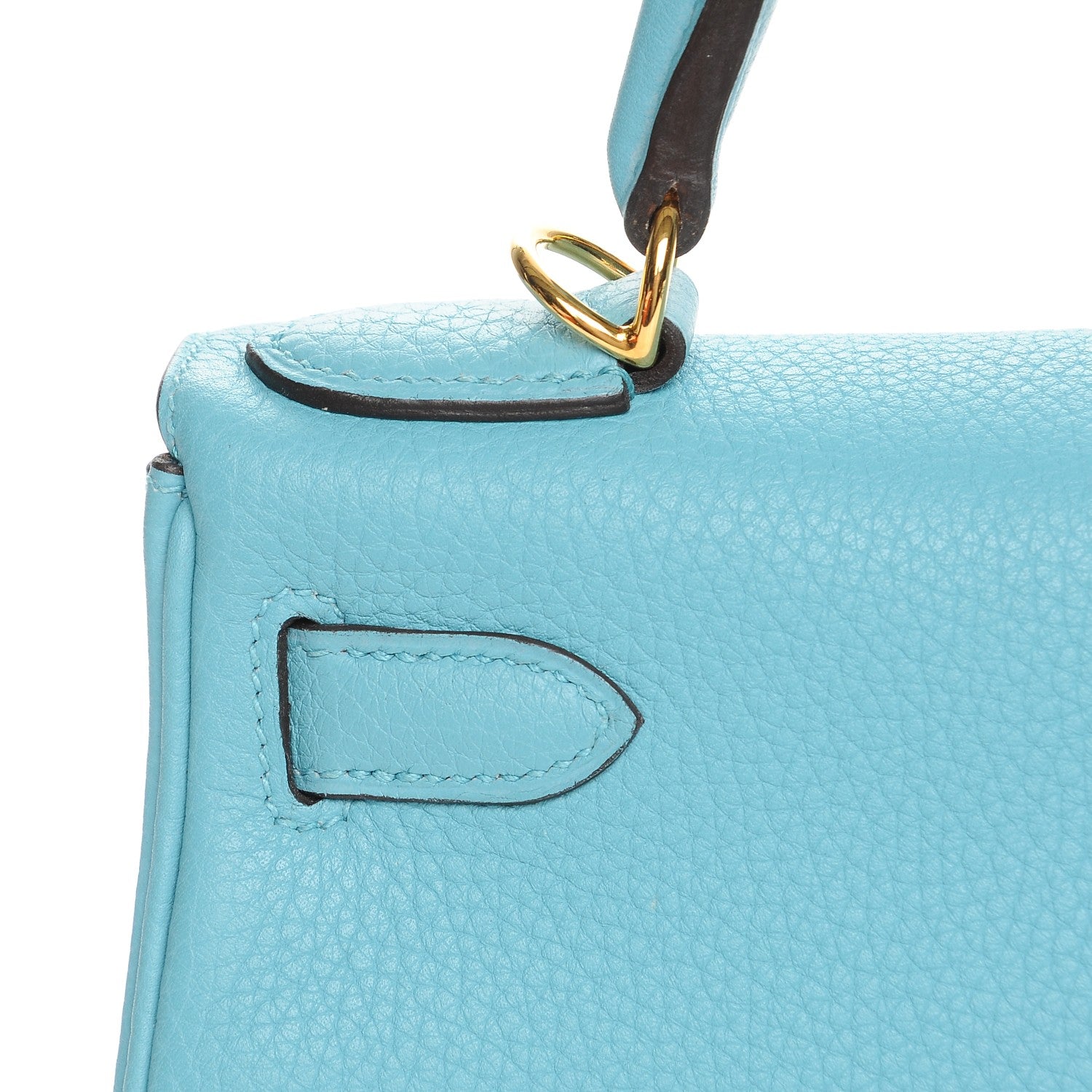 Hermes Taurillon Clemence Kelly Retourne 28 Bleu Saint Cyr 28 of 30